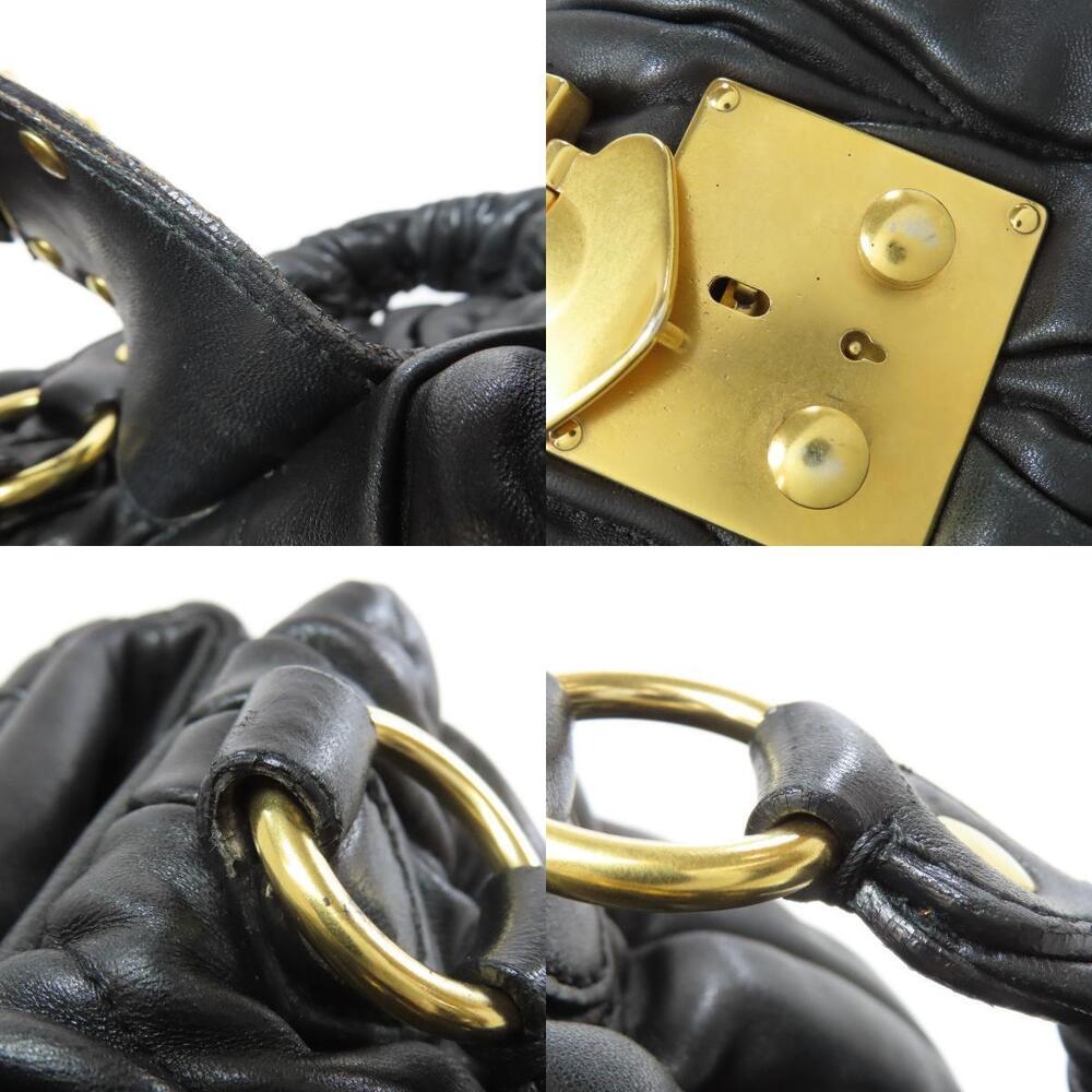 Miu MIu Matelasse Handbag Leather - Picture 8 of 11